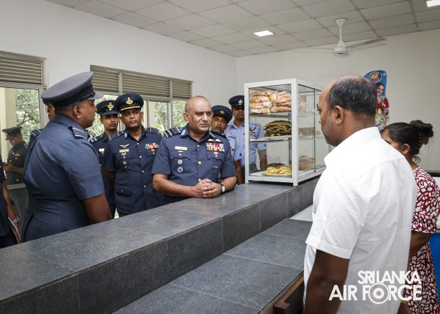 ANNUAL COMMANDER’S INSPECTION AT SLAF STATION MIRIGAMA