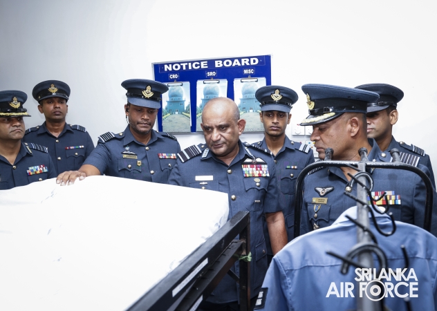 ANNUAL COMMANDER’S INSPECTION AT SLAF STATION MIRIGAMA