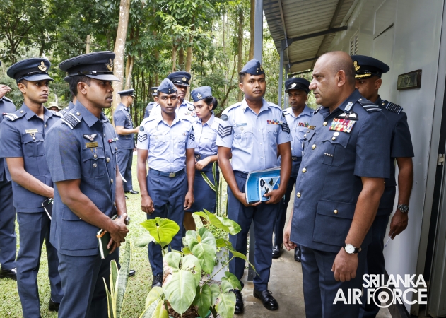 ANNUAL COMMANDER’S INSPECTION AT SLAF STATION MIRIGAMA