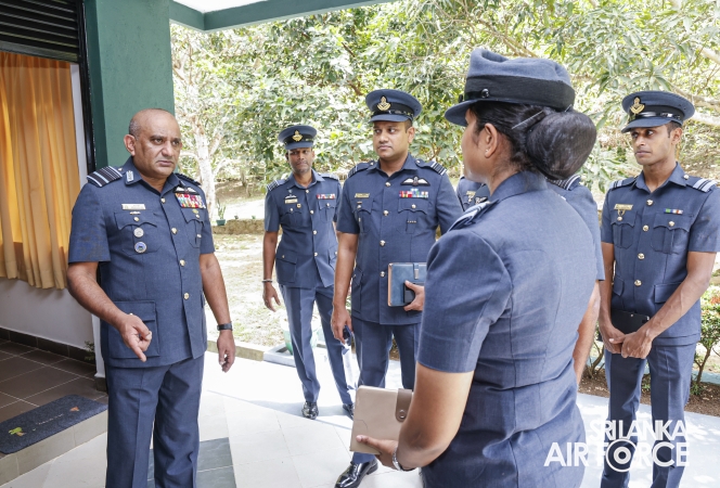ANNUAL COMMANDER’S INSPECTION AT SLAF STATION MIRIGAMA