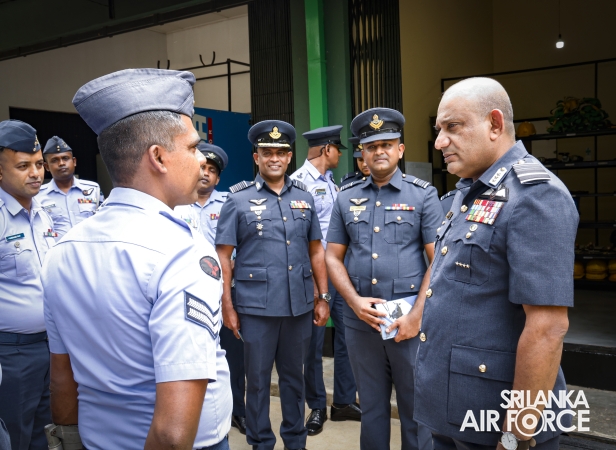 ANNUAL COMMANDER’S INSPECTION AT SLAF STATION MIRIGAMA