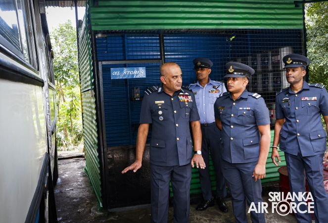 ANNUAL COMMANDER’S INSPECTION AT SLAF STATION MIRIGAMA