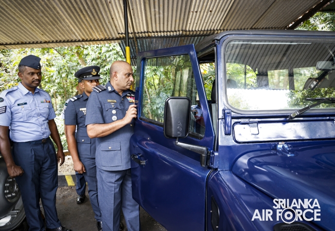 ANNUAL COMMANDER’S INSPECTION AT SLAF STATION MIRIGAMA