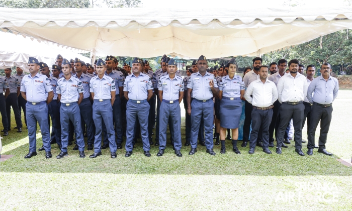 ANNUAL COMMANDER’S INSPECTION AT SLAF STATION MIRIGAMA