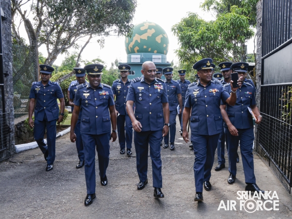 ANNUAL COMMANDER’S INSPECTION AT SLAF STATION MIRIGAMA