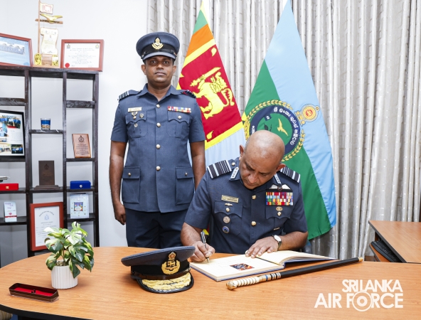 ANNUAL COMMANDER’S INSPECTION AT SLAF STATION MIRIGAMA