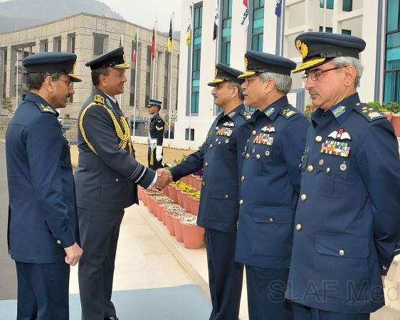 Commander of the Sri Lanka Air Force Visits Pakistan