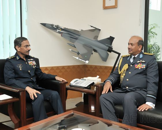 Commander of the Sri Lanka Air Force Visits Pakistan