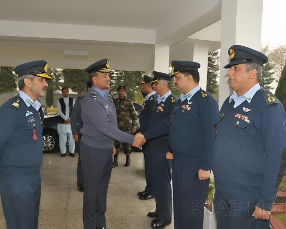 Commander of the Sri Lanka Air Force Visits Pakistan