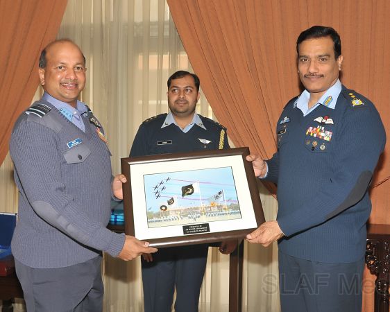 Commander of the Sri Lanka Air Force Visits Pakistan
