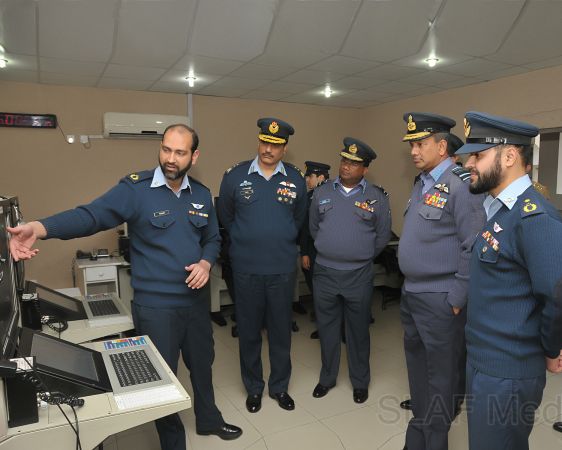 Commander of the Sri Lanka Air Force Visits Pakistan