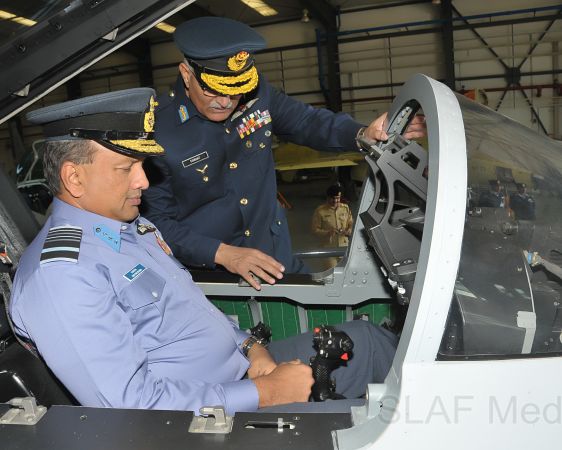 Commander of the Sri Lanka Air Force Visits Pakistan