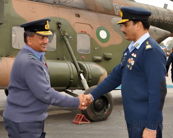 Commander of the Sri Lanka Air Force Visits Pakistan