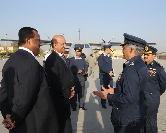 Commander of the Sri Lanka Air Force Visits Pakistan