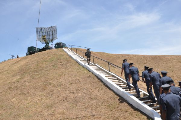 ගුවන් හමුදාපතිතුමන් පාලවි කඳවුරේ වාර්ෂික පරීක්ෂනය සිදුකරයි