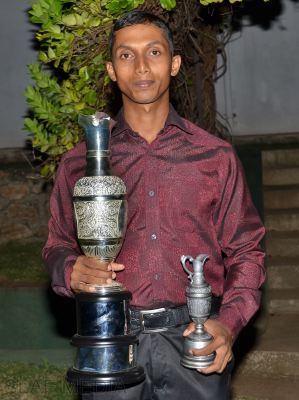 Leading Aircraftsman Sachith Madushanka wins Commander’s Trophy Golf Tournament 2014