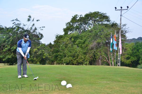 Leading Aircraftsman Sachith Madushanka wins Commander’s Trophy Golf Tournament 2014