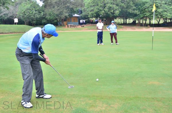 Leading Aircraftsman Sachith Madushanka wins Commander’s Trophy Golf Tournament 2014