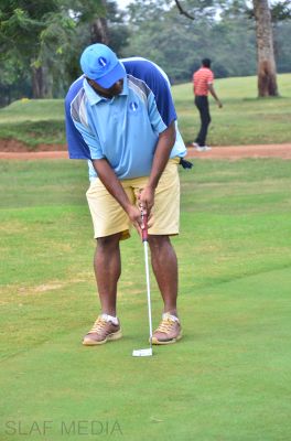 Leading Aircraftsman Sachith Madushanka wins Commander’s Trophy Golf Tournament 2014