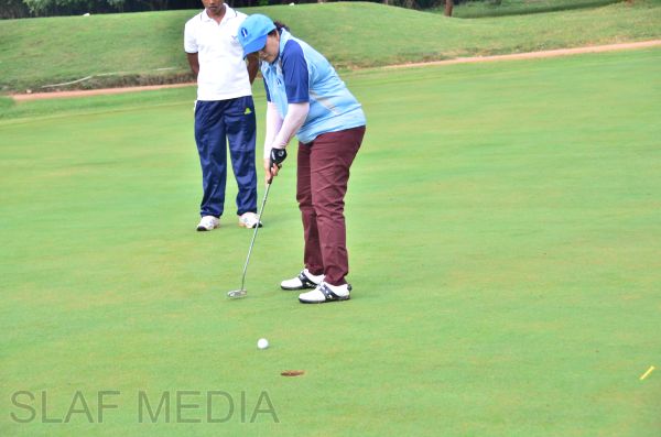 Leading Aircraftsman Sachith Madushanka wins Commander’s Trophy Golf Tournament 2014
