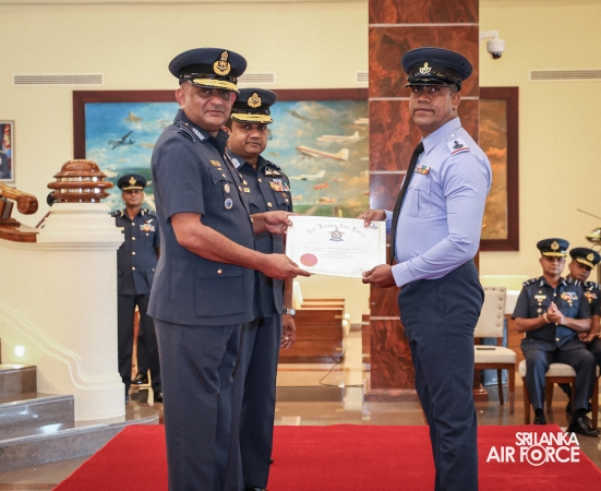 AWARDING CEREMONY OF CERTIFICATES OF COMMENDATION AND QUALIFICATION INSIGNIA