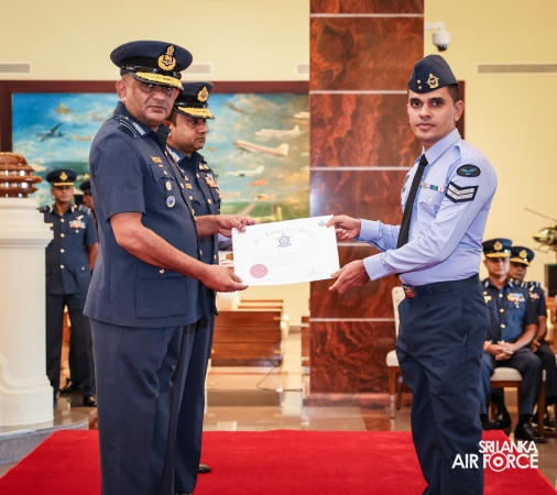 AWARDING CEREMONY OF CERTIFICATES OF COMMENDATION AND QUALIFICATION INSIGNIA