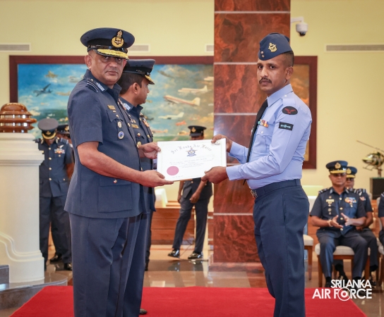 AWARDING CEREMONY OF CERTIFICATES OF COMMENDATION AND QUALIFICATION INSIGNIA