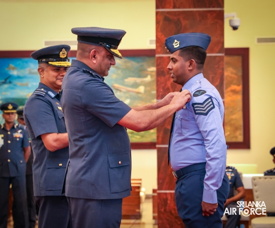 AWARDING CEREMONY OF CERTIFICATES OF COMMENDATION AND QUALIFICATION INSIGNIA