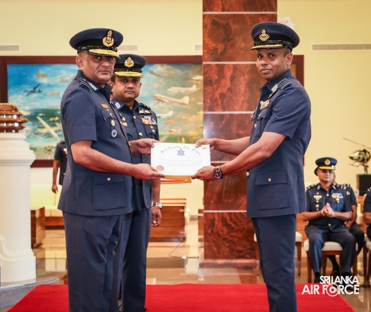 AWARDING CEREMONY OF CERTIFICATES OF COMMENDATION AND QUALIFICATION INSIGNIA