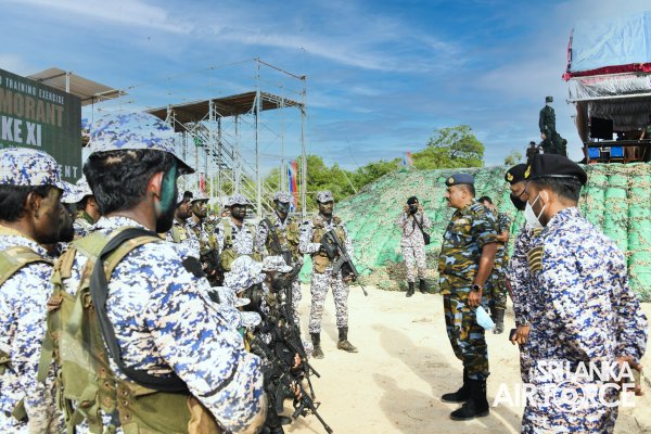 JOINT EXERCISE, “CORMORANT STRIKE XI – 2021” CONCLUDES AT KUCHCHAVELI BEACH