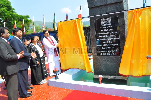 Commomoration Ceremony for War Heroes of Uva and Wellassa