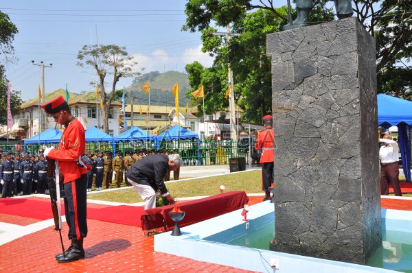 Commomoration Ceremony for War Heroes of Uva and Wellassa