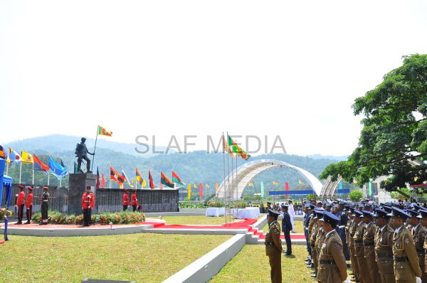 Commomoration Ceremony for War Heroes of Uva and Wellassa