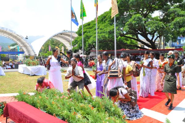 Commomoration Ceremony for War Heroes of Uva and Wellassa