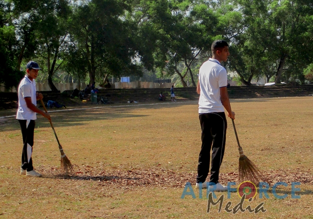Community Service by SLAF Station BIA