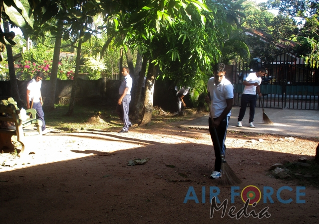 Community Service by SLAF Station BIA