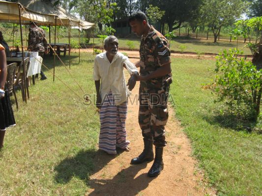 Community Service Conducted by SLAF Morawewa
