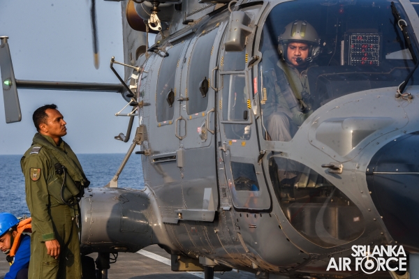 SLAF AND SLN CONCLUDE COMBINE EXERCISE WITH INDIAN NAVAL FORCE AT WESTERN SEAS