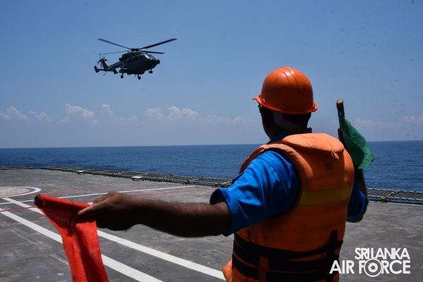 SLAF AND SLN CONCLUDE COMBINE EXERCISE WITH INDIAN NAVAL FORCE AT WESTERN SEAS
