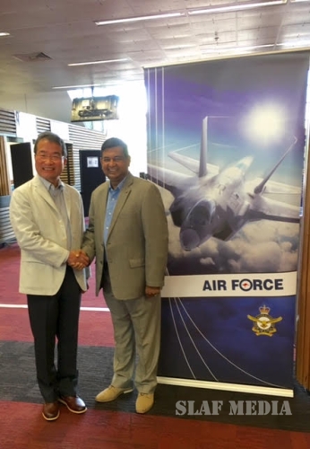 Courtesy Call on Commander of the Sri Lanka Air Force by Chief of Staff of Japan Air Self Defence Force (JASDF)