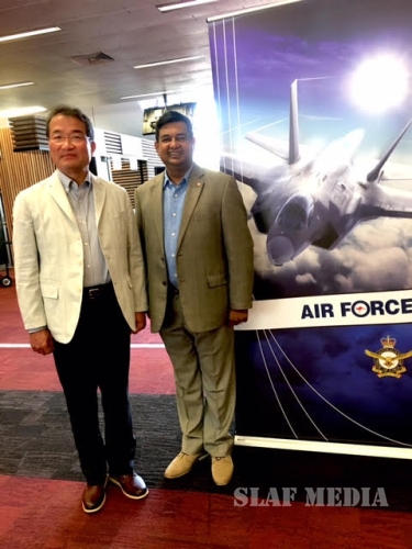 Courtesy Call on Commander of the Sri Lanka Air Force by Chief of Staff of Japan Air Self Defence Force (JASDF)