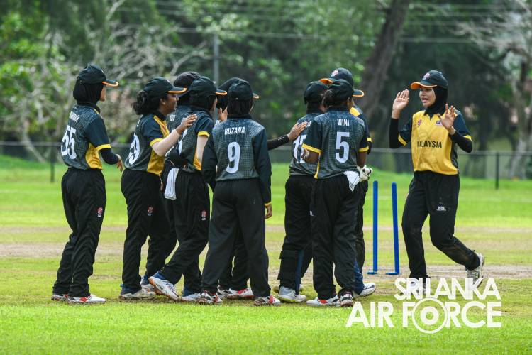 SLAF WOMEN’S TEAM WINS FRIENDLY MATCH AGAINST VISITING MALAYSIAN NATIONAL WOMEN’S CRICKET TEAM