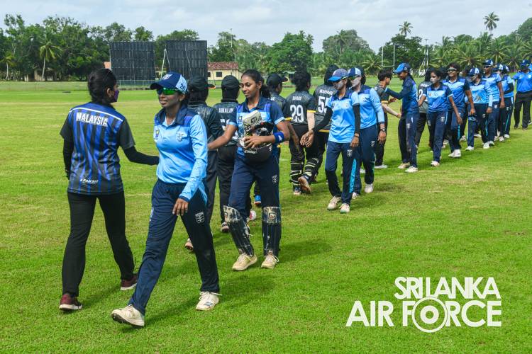 SLAF WOMEN’S TEAM WINS FRIENDLY MATCH AGAINST VISITING MALAYSIAN NATIONAL WOMEN’S CRICKET TEAM