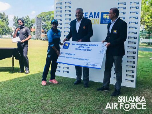 SLAF EMERGES RUNNER-UP IN INVITATIONAL WOMEN’S INTER-CLUB T20 LEAGUE -2022
