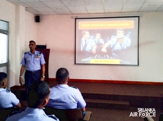 CRM PROGRAMME FOR AIRCREW MEMBERS OF THE 10TH MINUSCA UN
CONTINGENT