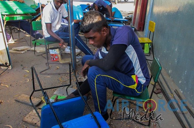SLAF Station Batticaloa Conducts Community Service Project