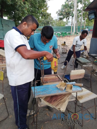 SLAF Station Batticaloa Conducts Community Service Project