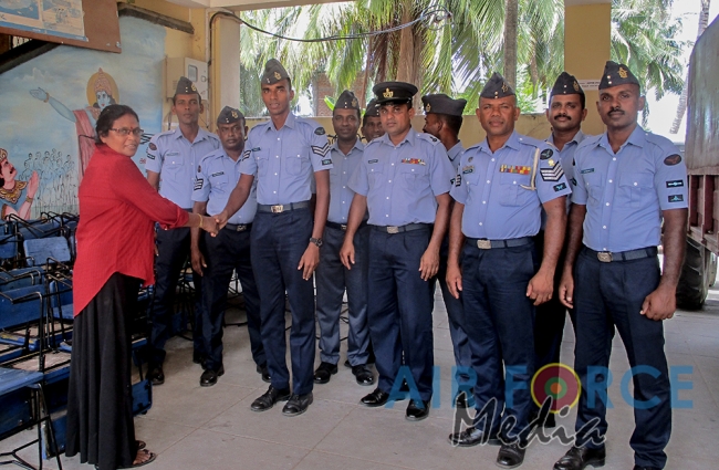 SLAF Station Batticaloa Conducts Community Service Project