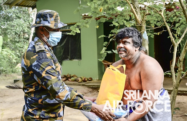 SLAF COMBAT TRAINING SCHOOL DIYATALAWA CONDUCTS COMMUNITY SERVICE PROJECTS IN LINE WITH WELIOYA OUT DOOR EXERCISE