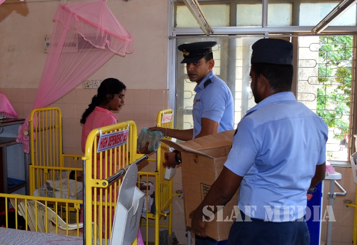 Seva Vanitha Unit Donates Ration Packs at the Teaching Hospital Batticaloa